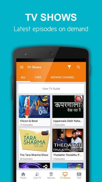 Idea TV for Android Download the APK from Uptodown