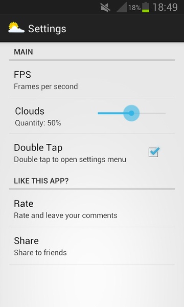 Sun and Clouds Free LWP - Preview 3