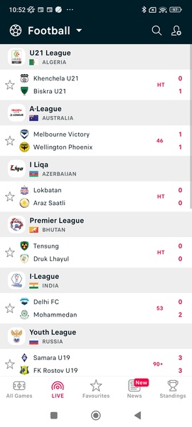 Flashscore live scores – Apps on Google Play