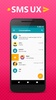 Sms UX - Fast sms app, messeng screenshot 3
