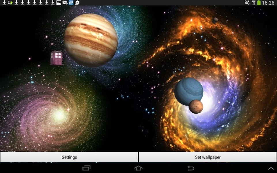 Space Live Wallpaper 3D - Preview 5