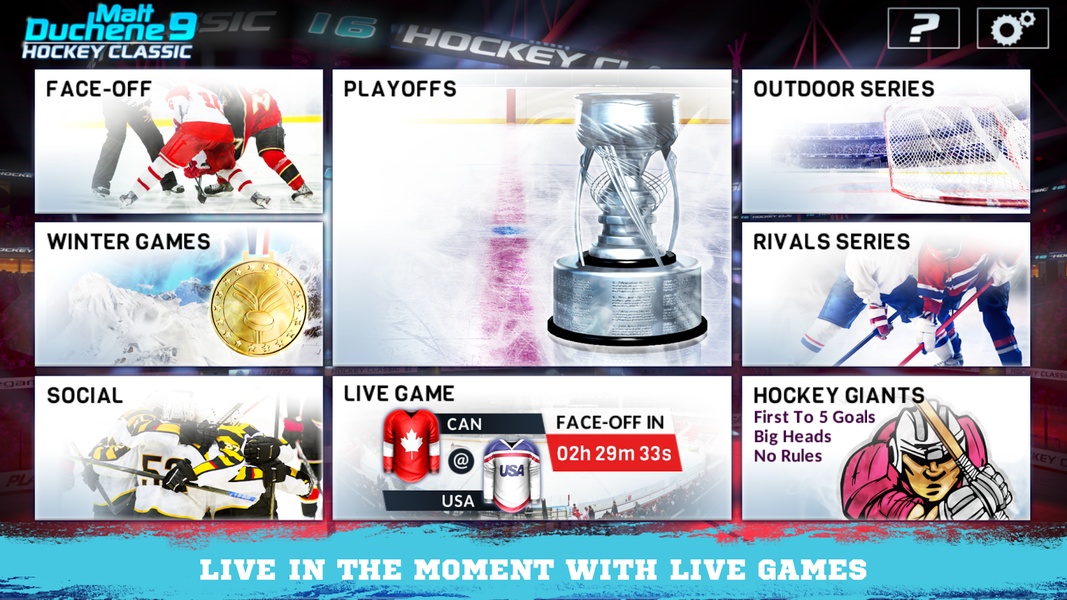 Hockey Classic 16 Для Android - Скачайте APK С Uptodown