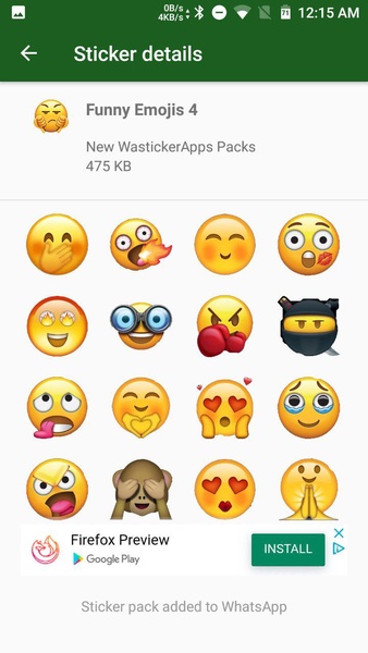 Stickers Funny Emojis - Preview 4