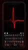 Red Heartbeat Live Keyboard Ba screenshot 5