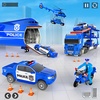 Police Car transporter Game 3D screenshot 7