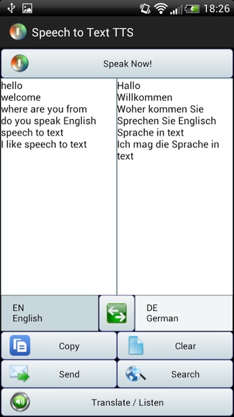 Speech to Text Translator TTS - Preview 8