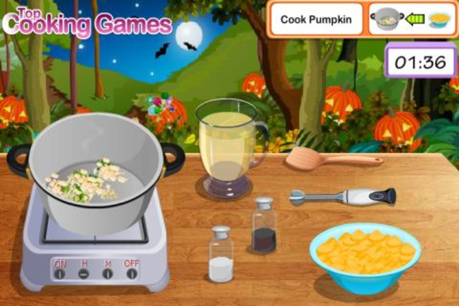 Pumpkin Soup Cooking - Preview 1