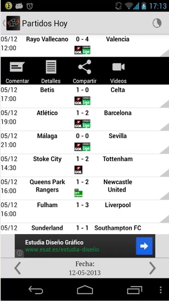 Social Futbol - Resultados - Preview 1