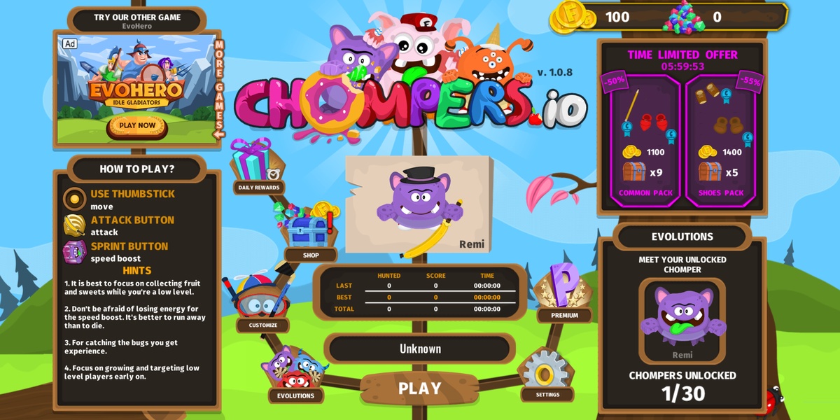 Chompers.io - Preview 1