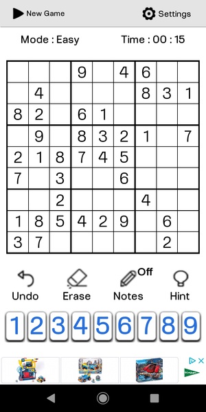 Sudoku Classic - Preview 2