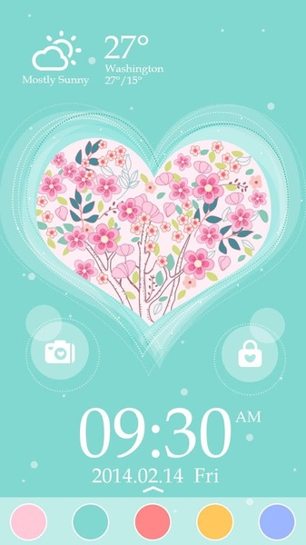GO Locker Valentine Theme - Preview 3