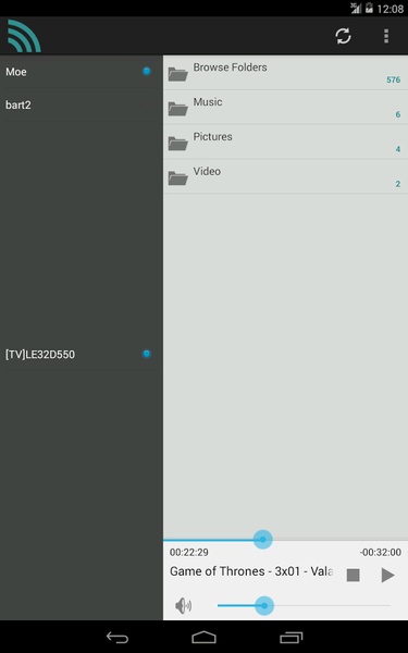 DroidUPnP - Preview 3