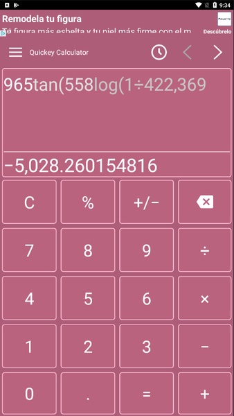 Simple calculator app - Preview 2