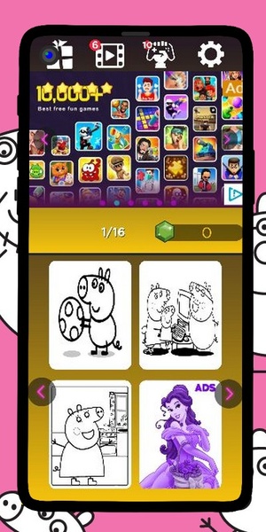 Download do APK de colorir o jogo Peppa Pig para Android