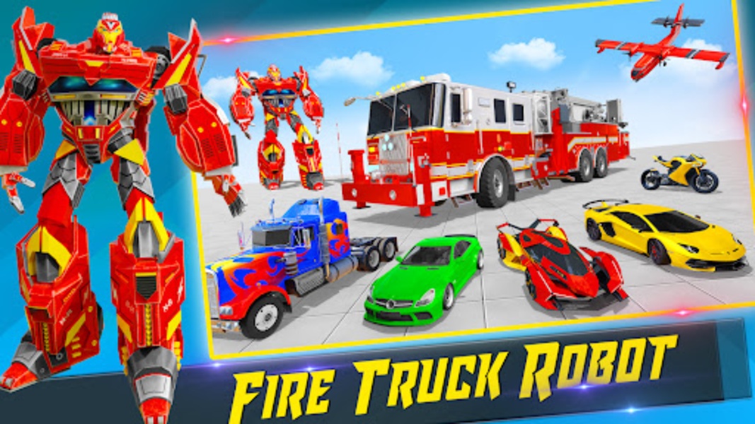 Firefighter Robot Transforming - Preview 6