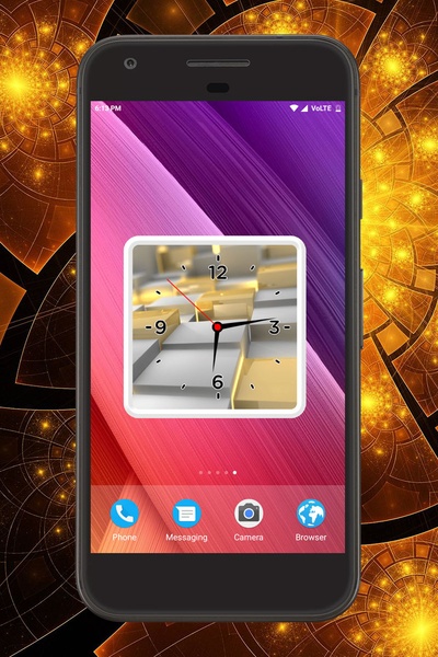 Fractal Clock Live Wallpaper - Preview 1