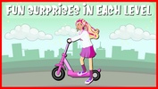 Scooter Rider : Girl Games screenshot 1