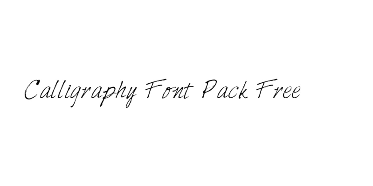 Rooted Calligraphy Font pack - Preview 5