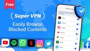 Super VPN - Secure VPN Proxy screenshot 1