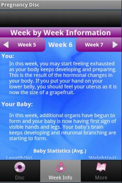 Pregnancy Disc - Preview 1