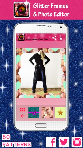 Glitter Frames Photo Editor - Preview 3