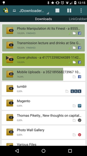 MyJDownloader - Preview 5
