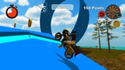 Bike Moto Stunt Racing 3D by Kaufcom screenshot 4