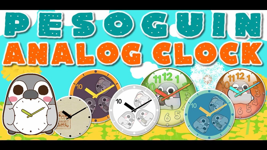 Pesoguin Analog Clock - Preview 1