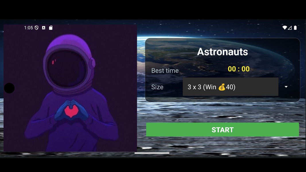 Rompecabezas de Astronautas - Preview 2