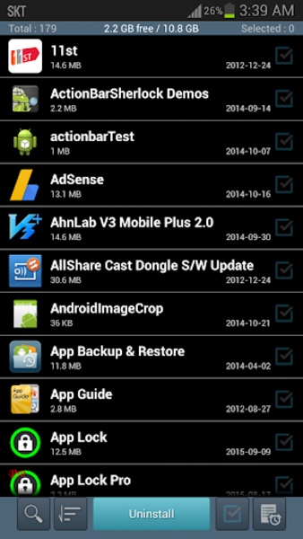 Delete apps - Preview 3