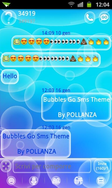 GOSMS Bubbles - Preview 4