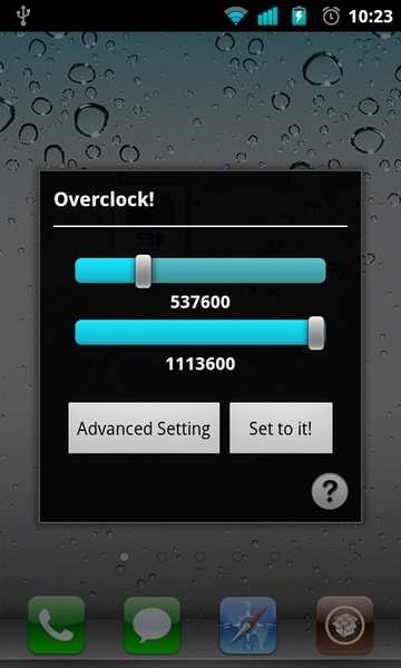 OverclockWidget - Preview 3