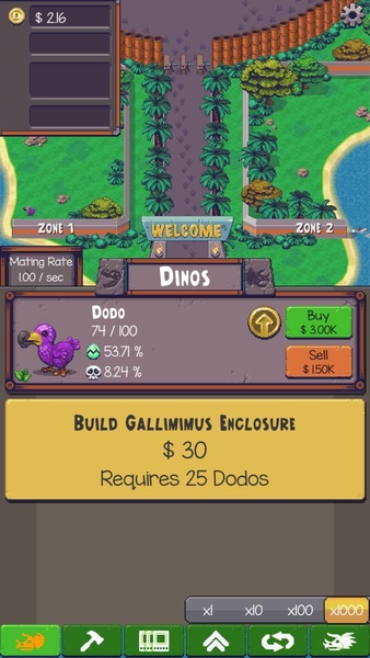 Idle Dino Zoo - Preview 2