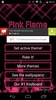 Pink Flame GO Keyboard screenshot 7