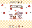 Cute NewYear's Rat Theme screenshot 5