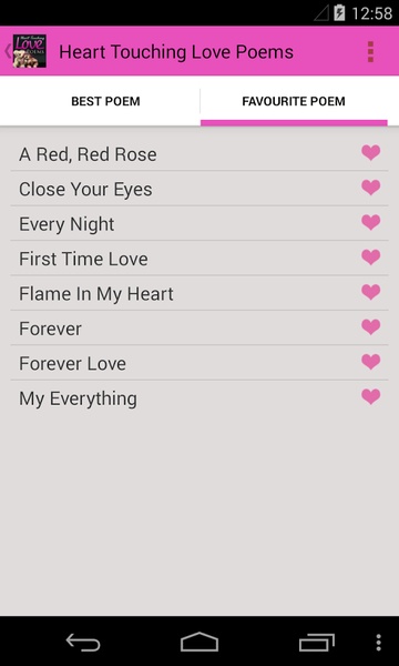 Heart Touching Love Poems - Preview 2