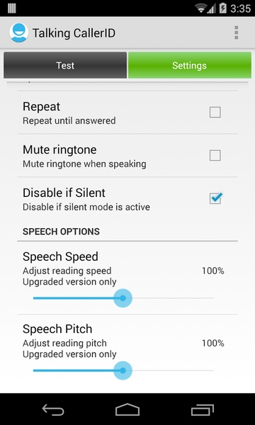 Talking CallerID - Preview 2