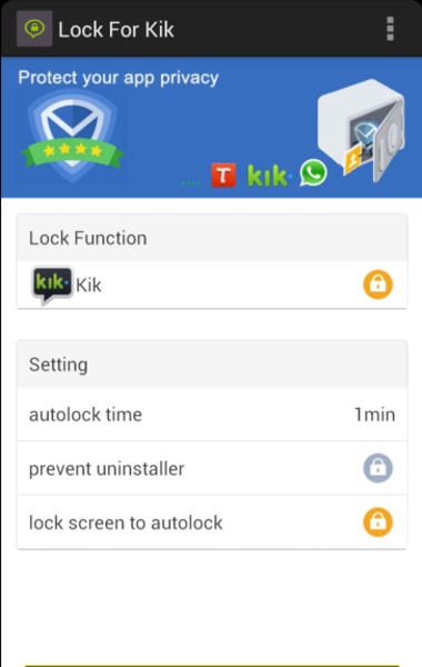 Lock For Kik - Preview 5
