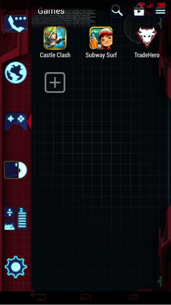 Smart Launcher blue Gamer - Preview 3