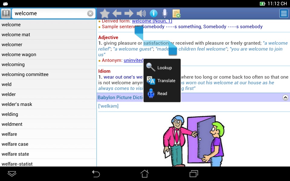 English Dictionary Pro - Preview 8