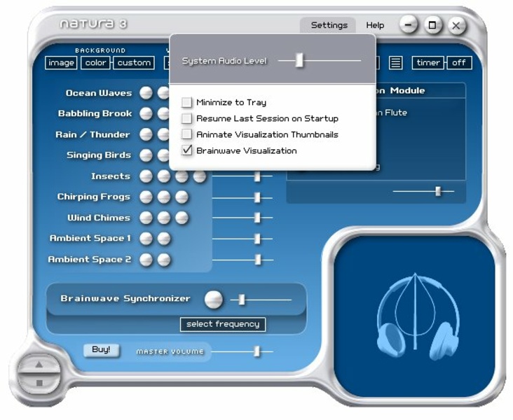Natura Sound Therapy for Windows - Download it from Uptodown for free