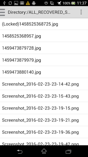 Recovery File Browser - Preview 7