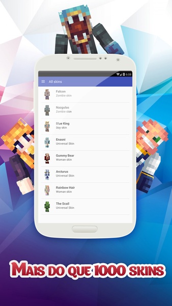 Download do APK de Skins para meninas para Android