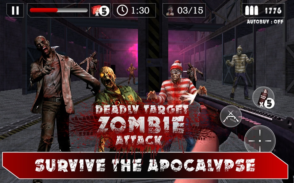 Deadly Target Zombie Attack - Preview 2