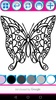 Butterfly Coloring Book for-Adults screenshot 1