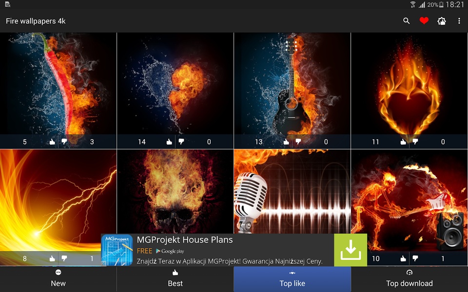 Fire wallpapers 4k - Preview 5