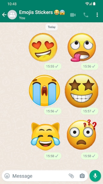 Stickers Emojis WAStickerApps - Preview 8