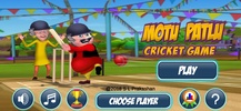 Motu Patlu Cricket Game screenshot 1