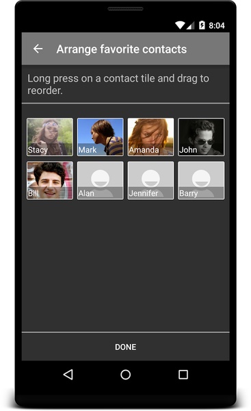 Favourite Contacts - Preview 18