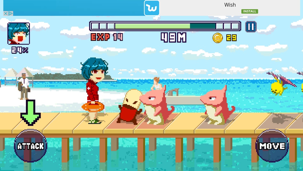 Maldives Friends : Pixel Flappy Fighter - Preview 3
